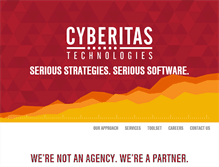 Tablet Screenshot of cyberitas.com